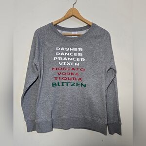 NWT Christmas humor/funny sweatshirt Size small